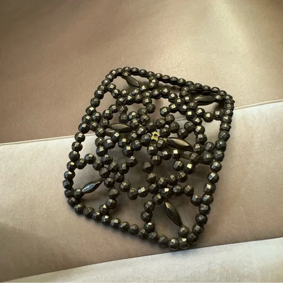 French Cut Steel Antique Shoe Buckle - Picture 3 of 7